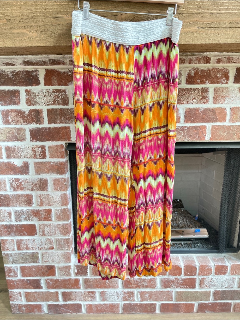 Riley James chevron pattern wide leg palazzo pants size 18/20W